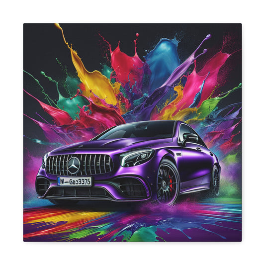 Mercedes AMG Wall Art - Luxurious Car Canva Painting - Perfect for Automotive Enthusiasts and Home Decor