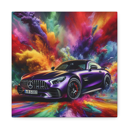 Mercedes AMG Luxury Car Canva Painting, Home Wall Decor, Garage Art, Perfect Gift for Car Lovers and Motor Enthusiasts