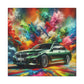 BMW Ultimate Driving Machine Wall Art - High Quality Premium Luxury Car Canva Painting Perfect for Office, Home, Decoration Gift