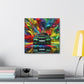 BMW Luxury Car Wall Art, Abstract Canva Painting, Home Decor, Gift for Car Enthusiasts and BMW Lovers, Office Wall Decor