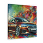 Audi A5 Canva Art Painting - Home Wall Decor, Unique Car Lover Gift, Automotive Artwork, Perfect Vehicle-Inspired Room Decoration