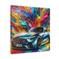 Mercedes AMG Wall Art, Canvas Print, Luxury Car Painting, Perfect for Home Decor, Car Enthusiast Gift, Exclusive Office Art, High Quality