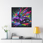 Mercedes AMG Luxury Car Artwork - Modern Canva Painting, Perfect Wall Decor for Car and Art Lovers, Unique Gift Idea