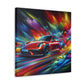 Porsche 911 Wall Art Canva - Luxury Car Painting, Automotive Home Decor, Framed Car enthusiast gift