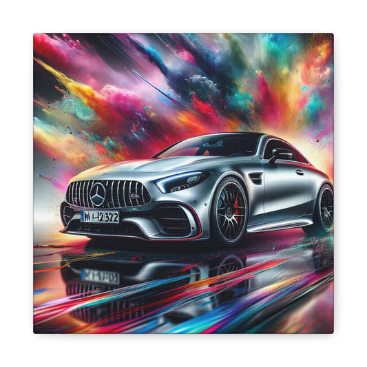 Mercedes AMG Wall Art Canva Painting, High Quality Home Decor, Ideal for Car Lovers and Enthusiasts