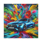 Mercedes AMG Wall Art, Luxury Car Canva Painting, Home Decor for Automobile Enthusiast, Personalizable Gift for Car Lovers