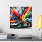 Lamborghini Aventador Canva Painting, Large Wall Art, Luxury Car Artwork, Modern Home Decor, Unique Gift for Car Lovers and Enthusiasts