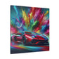 Lamborghini Aventador Wall Art Canva, Automotive Car Painting, Luxury Sports Car Decor, Fine Art for Men, Unique Gift for Car Enthusiasts