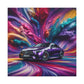 Mercedes AMG Wall Art, Luxury Car Canva Painting, Motorsport Home Decor, Perfect Gift for Car Enthusiasts, High Quality Print