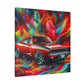 Dodge Charger Canva, Car enthusiasts Wall Art, Sports Car Painting, Home Decor, perfect gift for car lovers