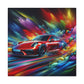 Porsche 911 Wall Art Canva - Luxury Car Painting, Automotive Home Decor, Framed Car enthusiast gift