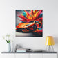 Lamborghini Aventador Wall Art - Luxury Car Canvas Painting - Exotic Sports Car Home Decor - Perfect for Office, Man Cave, or Garage