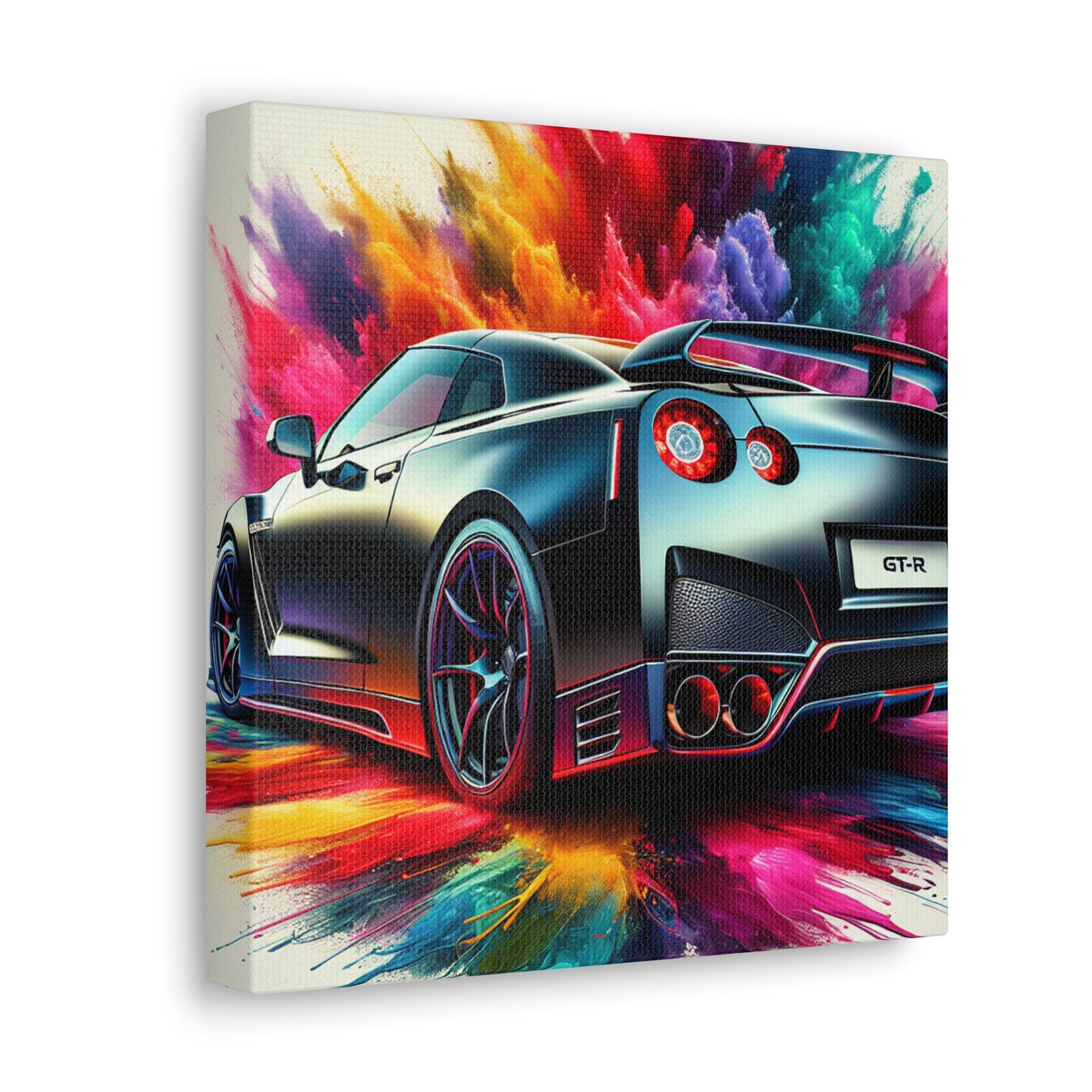 Nissan GT-R Wall Art Canva Painting - Unique Home Decor, Car Enthusiasts, Luxury Automobile, Perfect Gift Idea, Beautiful Print Design