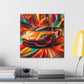 Lamborghini Aventador Wall Art, High-End Luxury Car Canva Painting, Home Decor, Perfect Gift for Car Enthusiasts and Collectors