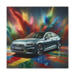 Audi A5 Wall Art Canva - Modern Home Decor, Office Décor, Luxury Sports Car Painting, Gift for Car Lovers and Enthusiasts