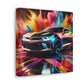 Chevrolet Camaro Wall Art Canva Painting, Car Enthusiast Decor, Muscle Car Print, Home Office Garage Decor, Automobile Artwork, Classic Car