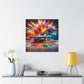 Vintage Dodge Charger Wall Art, High-Quality Car Canva Painting, Perfect for Garage Decor and Car Enthusiast Gifts