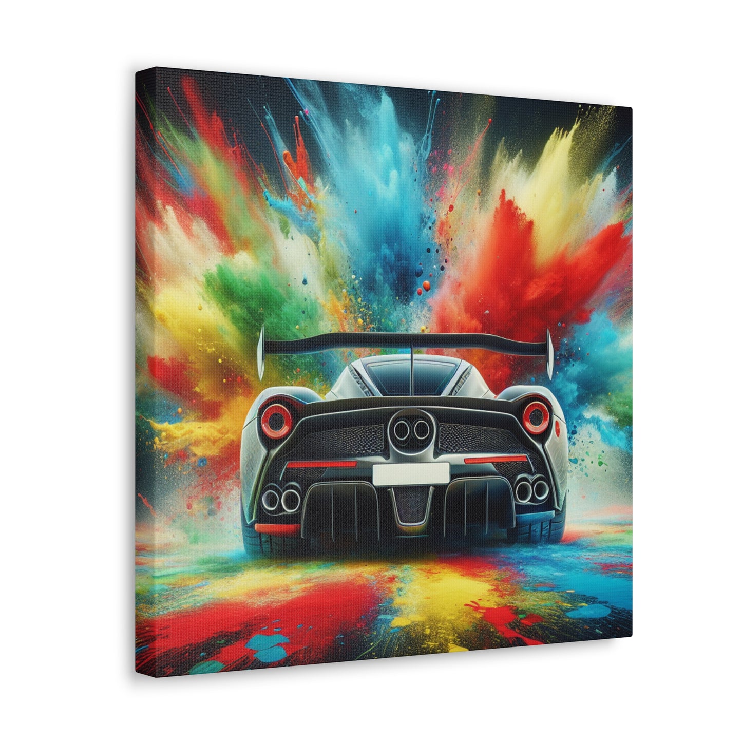 Nissan GT-R Canva Painting, Luxury Sports Car Wall Art, High-Quality Home Decor, Perfect Gift for Car Lovers and Enthusiasts