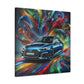 Audi A5 Canva Painting, Hand Painted Wall Art, Luxury Car Decor, Modern Home Office, Unique Gift for Car Lovers and Enthusiasts