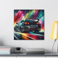 Nissan GT-R Canva, Handpainted Wall Art, Sports Car Enthusiast Gift, Home Decor, Premium Quality Canvas, Unique Artwork for Man Cave