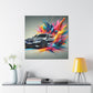 Luxury BMW Wall Art Canva Painting – Classic Car Artwork, Home Decor, Perfect Gift for BMW Lovers, Garage Decor, Handmade Canva Print