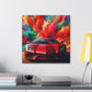 Lamborghini Aventador Canva Wall Art - Super Car Painting, Canvas Print for Car Lovers, Home Decor, Boy's Room Wall Art, Unique Gift