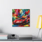 Lamborghini Aventador Canva Painting - Luxurious Car Artwork, High Quality Wall Decor, Perfect for Car Enthusiasts and Collectors