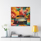 Porsche 911 Canva Painting, Sports Car Wall Art, Luxury Garage Decor, Auto Enthusiast Gift, Home Decoration, High Quality Print