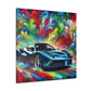 Luxury Ferrari Car Wall Art, Italian Supercar Canva Painting, Home Decor, Office Wall Hanging, Gift for Car Lovers, Handmade Oil Print