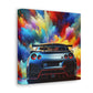 Nissan GT-R Car Wall Art, Modern Home Decor Interior, Large Canva Painting, Auto Print, Car Enthusiast and Collector Gift, Garage Decoration