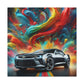 Chevrolet Camaro Canva Painting, Perfect Decor for Man Cave, High-Quality Car Artwork, Unique Gift for Classic Car Lovers and Collectors