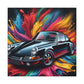 Porsche 911 Canva Painting, High Quality, Hand-painted, Luxurious Home Decor, Perfect Gift for Car & Art Lovers, Ready to Hang Wall Art