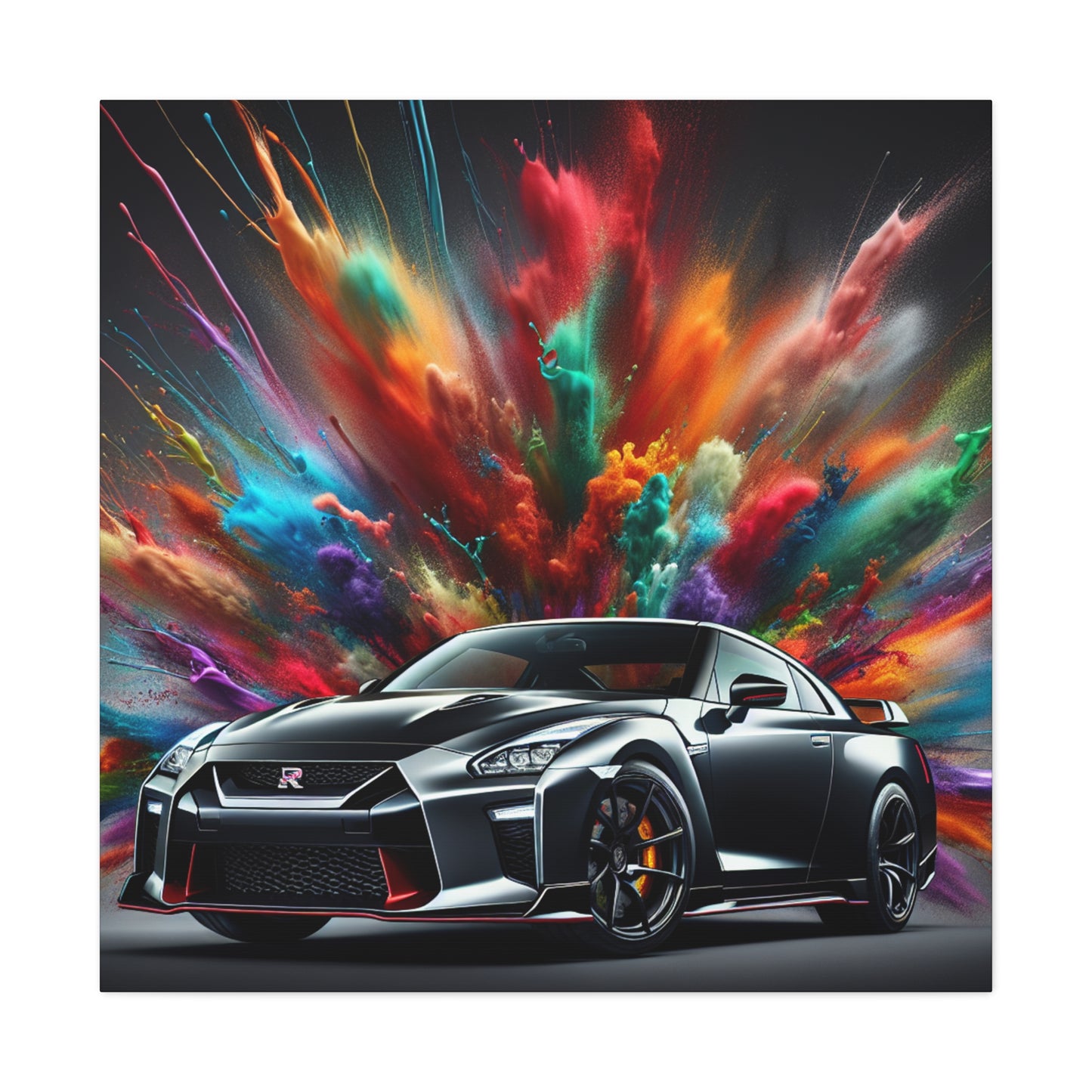 Stunning Nissan GT-R Wall Art Canva Painting - Perfect Home Decor - Ideal for Car Lovers and Collectors