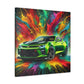 Chevrolet Camaro Artwork - Canva Painting, Wall Decor, Vintage Car Prints, Automotive Decor, Classic Car Lover - Ideal Gift for Car Enthusiasts