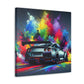 Nissan GT-R Canva Painting - High Quality Wall Decor, Modern Sports Car Artwork, Perfect Gift for Car Enthusiasts and Collectors