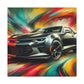 Chevrolet Camaro Canva Painting, Muscle Car Art, Perfect Gift for Car Lover, High Quality Wall Decor, Stylish Home and Office Decoration