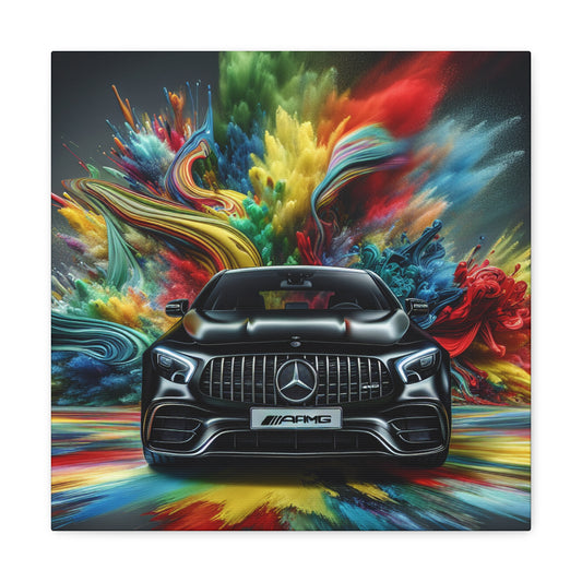 Mercedes AMG Wall Art Canva Painting - Luxury Car Decor, Perfect Gift for Car Lovers and Automotive Enthusiasts