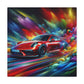 Porsche 911 Wall Art Canva - Luxury Car Painting, Automotive Home Decor, Framed Car enthusiast gift