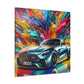 Mercedes AMG Wall Art, Canvas Print, Luxury Car Painting, Perfect for Home Decor, Car Enthusiast Gift, Exclusive Office Art, High Quality