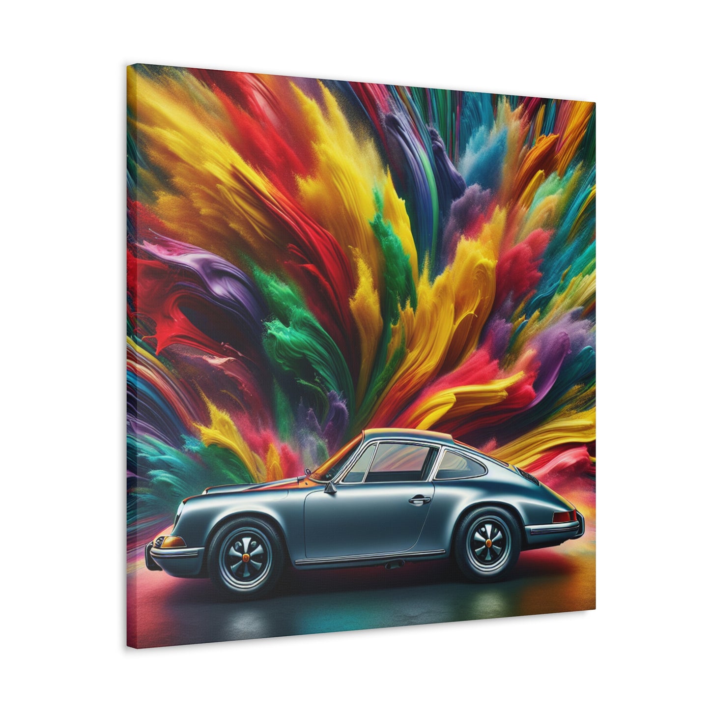 Porsche 911 Canva Painting, Luxury Car Wall Art, Premium Quality Home Décor, Perfect Gift for Car Enthusiasts and Collectors