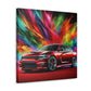 Vintage Dodge Charger Wall Art, Classic Car Canvas Painting, Automobile Decor, Perfect Gift for Car Enthusiasts and Collector's Item