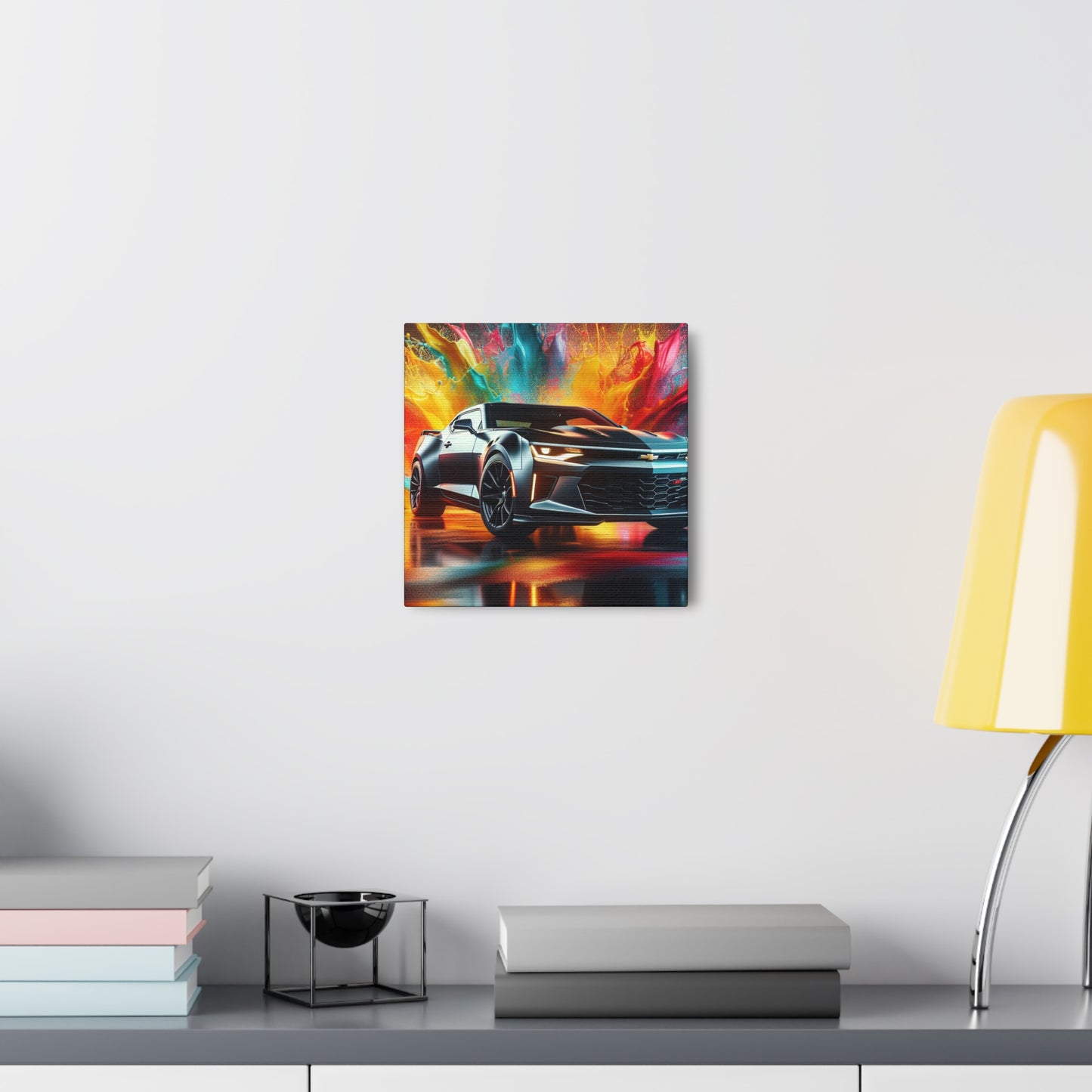 Chevrolet Camaro Wall Art – Premium Quality Canva Print – Handmade Home and Office Decor – Unique Gift for Car Enthusiasts