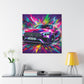 Luxurious Mercedes AMG Wall Art, High Quality Canvas Painting, Modern Home Decor, Unique Gift for Car Lovers, Edgy Office Artwork