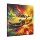 Porsche 911 Canva Painting, Premium Quality Wall Art, Luxury Car Enthusiast Decor, Classic Automobile Artwork, and Collector's Ideal Gift