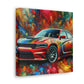 Dodge Charger Wall Art, Car Canva Painting, Automotive Decor, Classic Car Print, Unique Gift for Car Lovers, Garage and Man Cave Addition