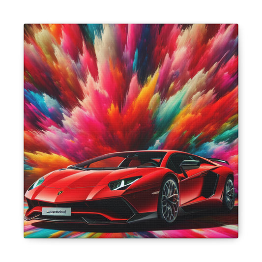 Lamborghini Aventador Canva Art, Exotic Car Wall Decor, Modern Sports Car Canva Painting, Perfect Gift for Car Enthusiasts, Home and Office