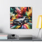 Mercedes AMG Car Wall Art Canva, Handmade Classic Car Painting, Perfect for Home and Office Decor, Unique Car Lovers' Gift