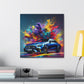 Mercedes AMG Wall Art Canva Painting - Hand Painted, Home Decor, Car Enthusiast Gift, Luxury Auto Artwork, Vehicle Masterpiece.