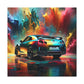 Nissan GT-R Car Canva Painting - Modern Wall Art Decor for Automotive Enthusiasts, Vehicle Inspired Home Decor, Unique Car Lover's Gift