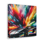 Lamborghini Aventador Canva Painting, Large Wall Art, Luxury Car Artwork, Modern Home Decor, Unique Gift for Car Lovers and Enthusiasts